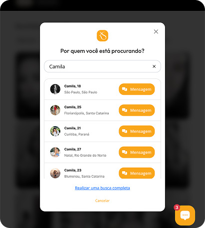 Busca com filtros avançados